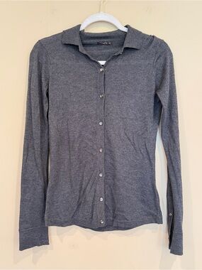 J. McLaughlin Silk and Cashmere Lightweight Cardigan